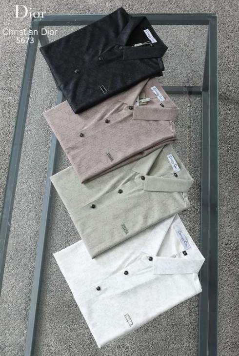 Dior Polo Shirts Short _SKUDiorM-4XL26rr13428394